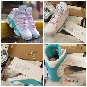 Aurora green Jordan 13
